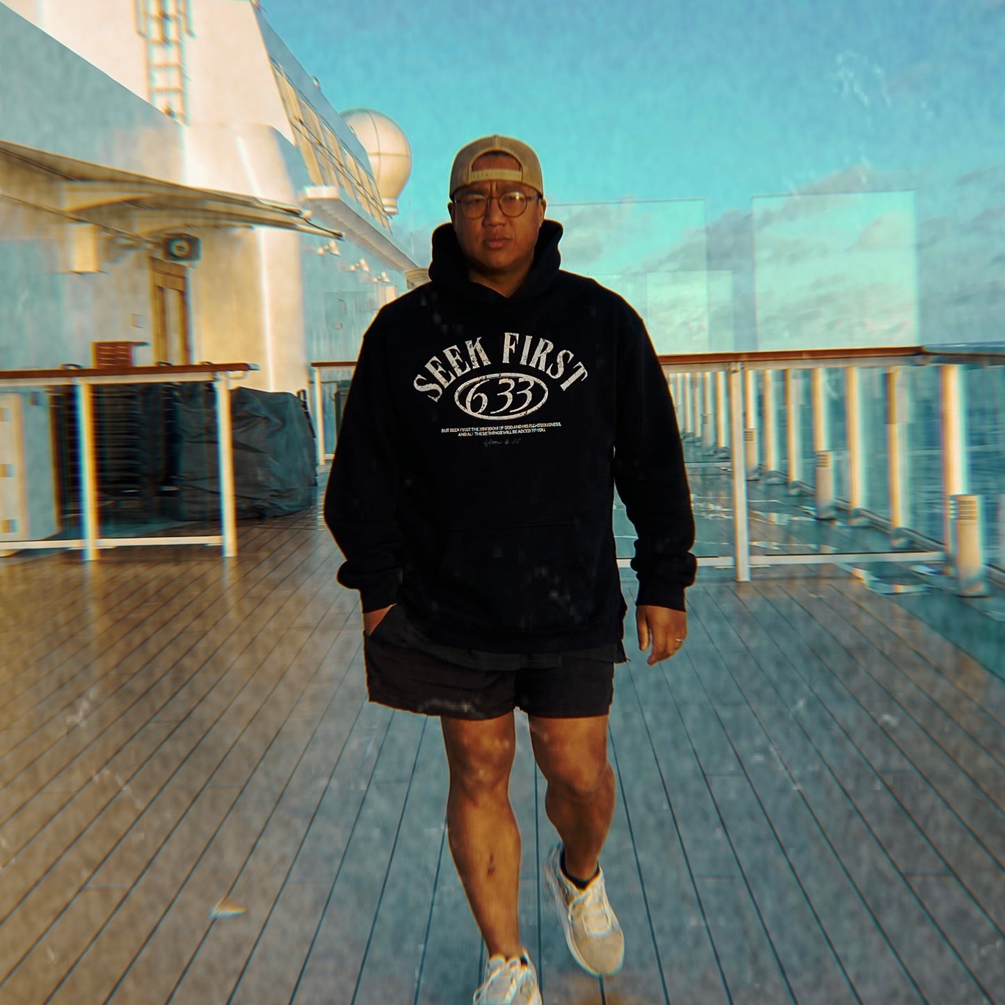 the seek first hoodie (oversized fit)
