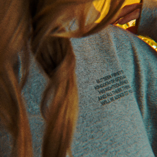 the ok, but first Jesus hoodie (oversized fit)