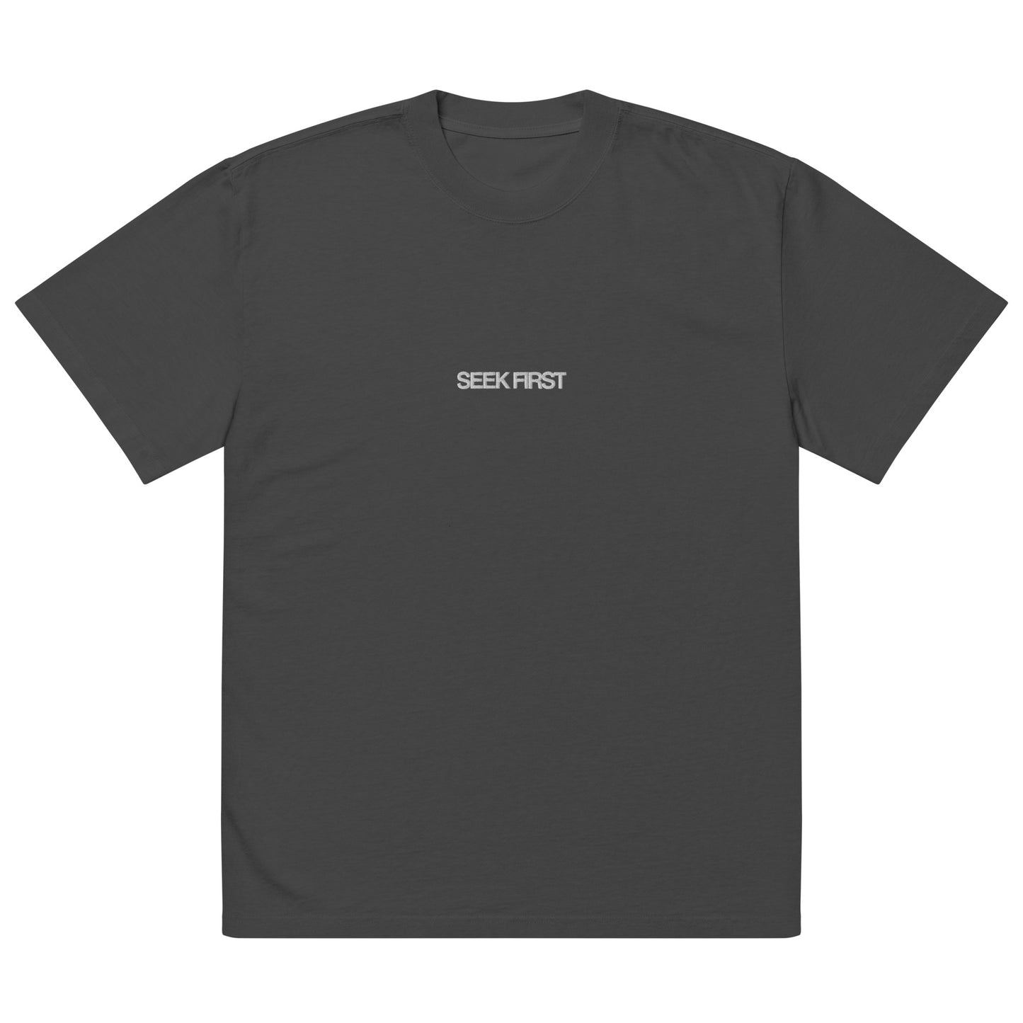 the seek first tee (oversized fit)