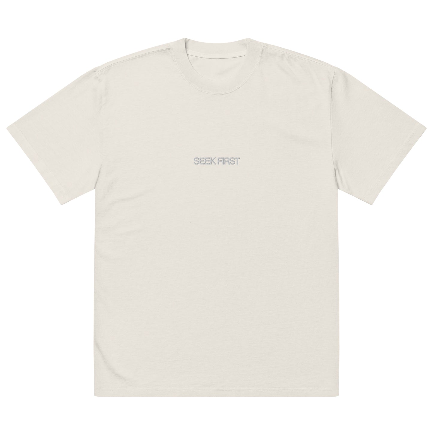 the seek first tee (oversized fit)