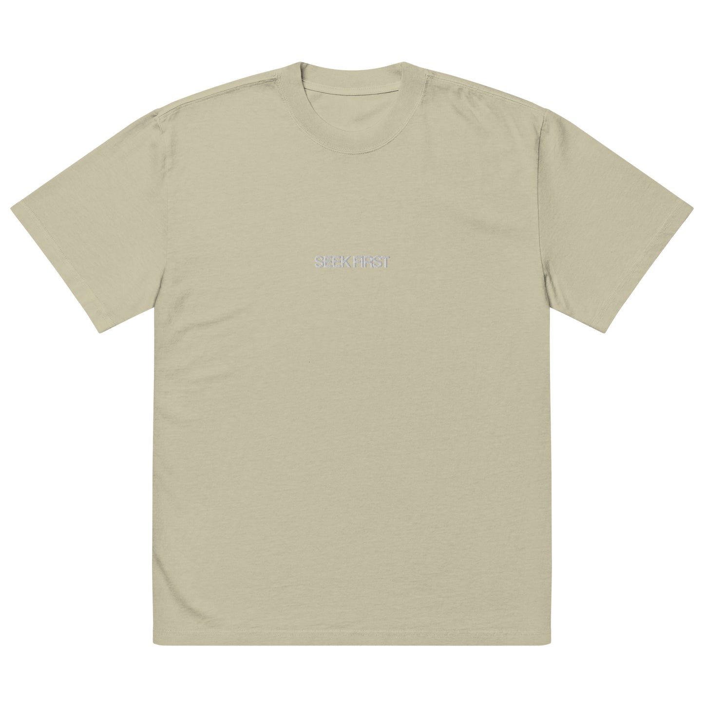 the seek first tee (oversized fit)
